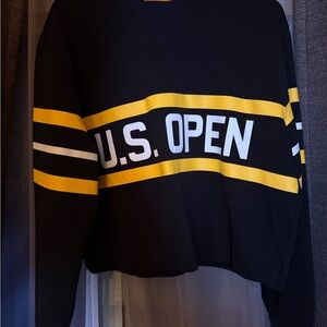Ralph Lauren Black and Yellow U.S. Open Sweatshirt